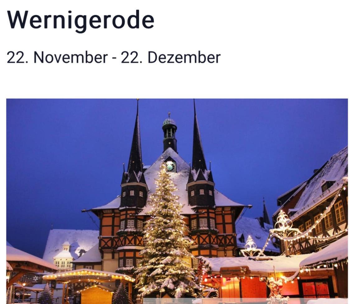 Ferienwohnung Am Graben Hasselfelde Esterno foto